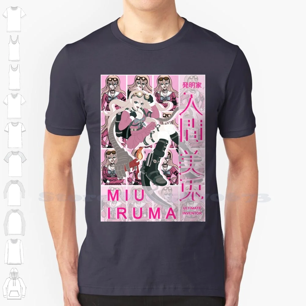 Miu Iruma Custom Funny Hot Sale Tshirt Iruma Danganronpa V3 Danganronpa V3