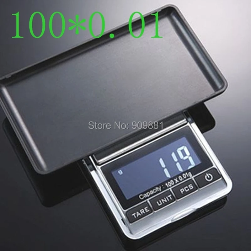 100g 0.01g Mini Digital Jewelry Scales 100g*0.01 Pocket Kitchen Electronic Scales Grams Gold Diamond Weighing Balance Hot Sale