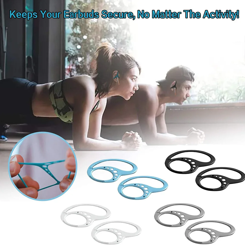 Роскошные силиконовые наушники для Apple Airpods, спортивные наушники с защитой от потери, аксессуары для наушников с фиксированным защитным чех...