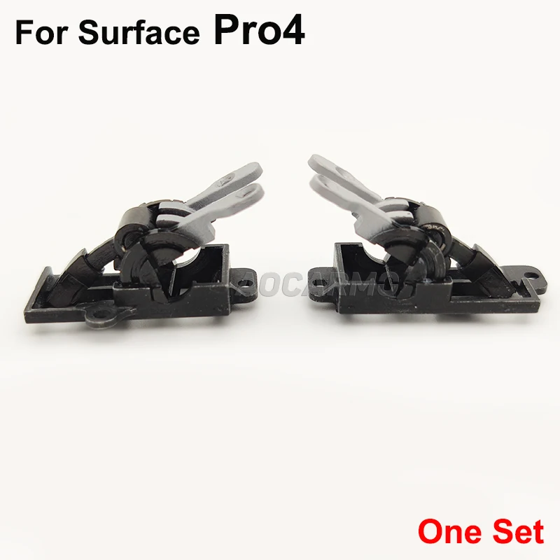 Aocarmo For Microsoft Surface Pro 4 Pro4 1724 Hinge Kickstand Left Right w/Hinge Connector Shaft Replacement Part