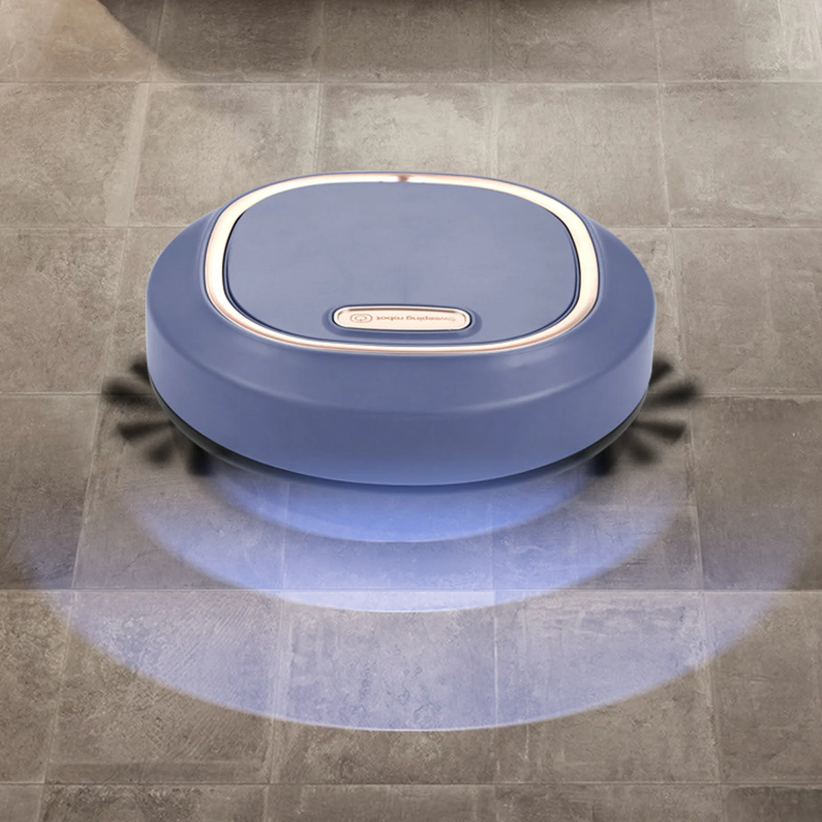 Smart Robot Vacuum Cleaner 60 Minutes Work Time 1800 PA Rechargeable Auto Smart Vacuum Cleaner For Carpet Hardwood Tile Clean