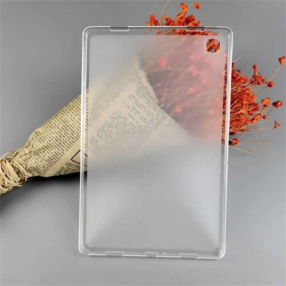 For Samsung Galaxy Tab A7 10.4inch 2020 SM-T500 T505 Clear TPU Shockproof Case Transparent Soft Tablet Back Cover Shell
