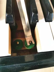 Piano tuning tools, finishing tools, paper circle tweezers, wool circle tweezers, stainless steel