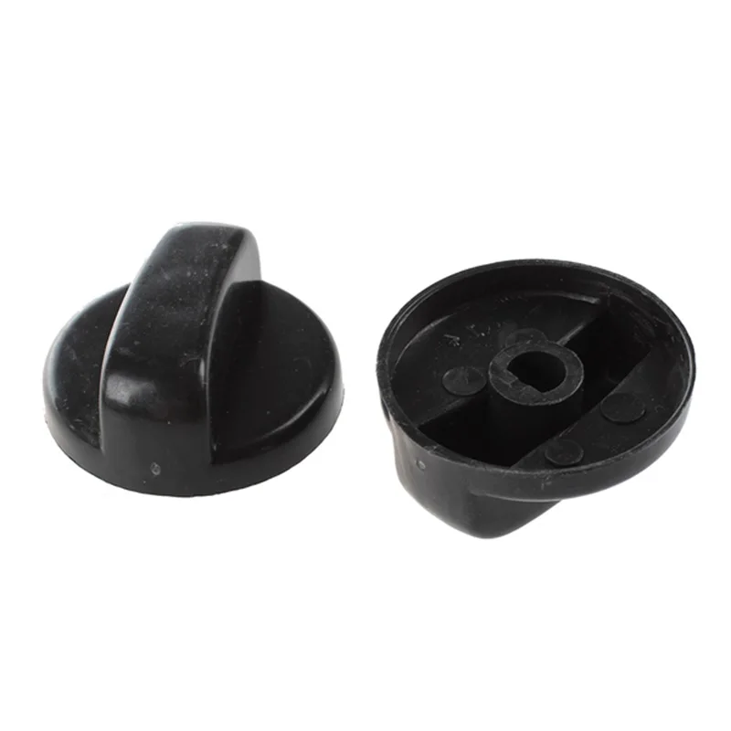 7 pcs. 8mm hole black gas stove cooker rotary switch knobs for the kitchen