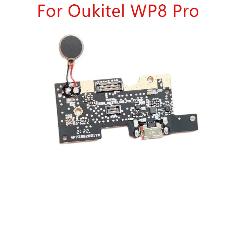 New For OUKITEL WP8 PRO Phone Repair USB Board Charging Dock Plug with Loud Speaker Horn Motor Vibration Replace Accessories