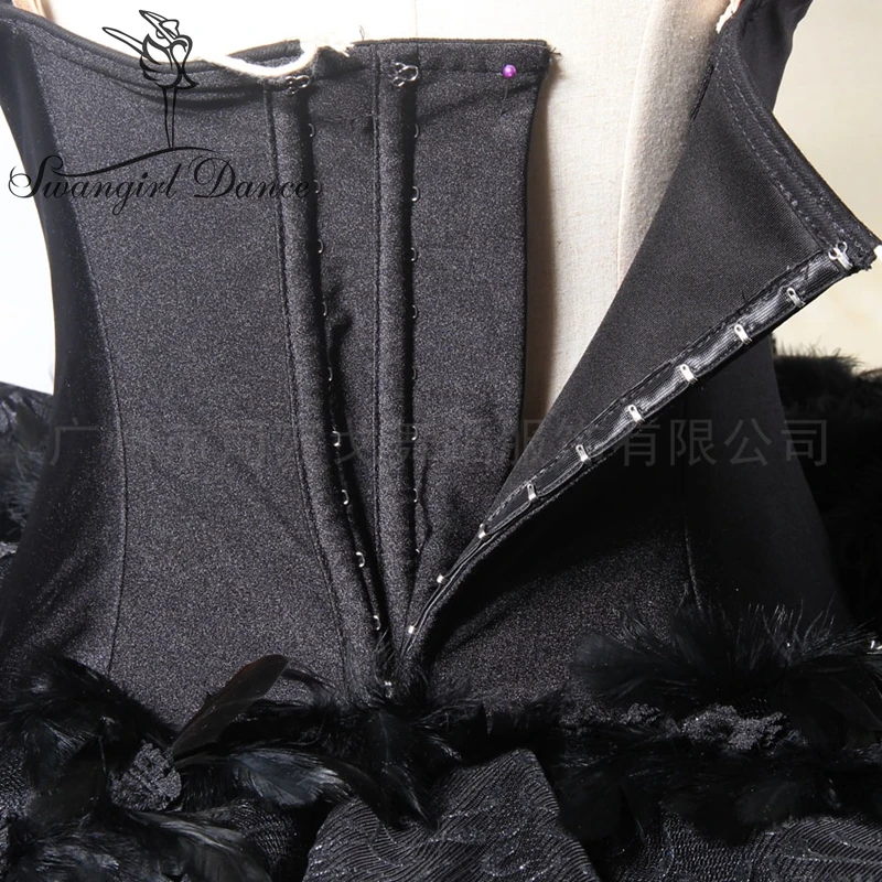 Ballet dying black swan repertoire ballet tutu skirt international competition custom professional ballet tutu skirtBT9125