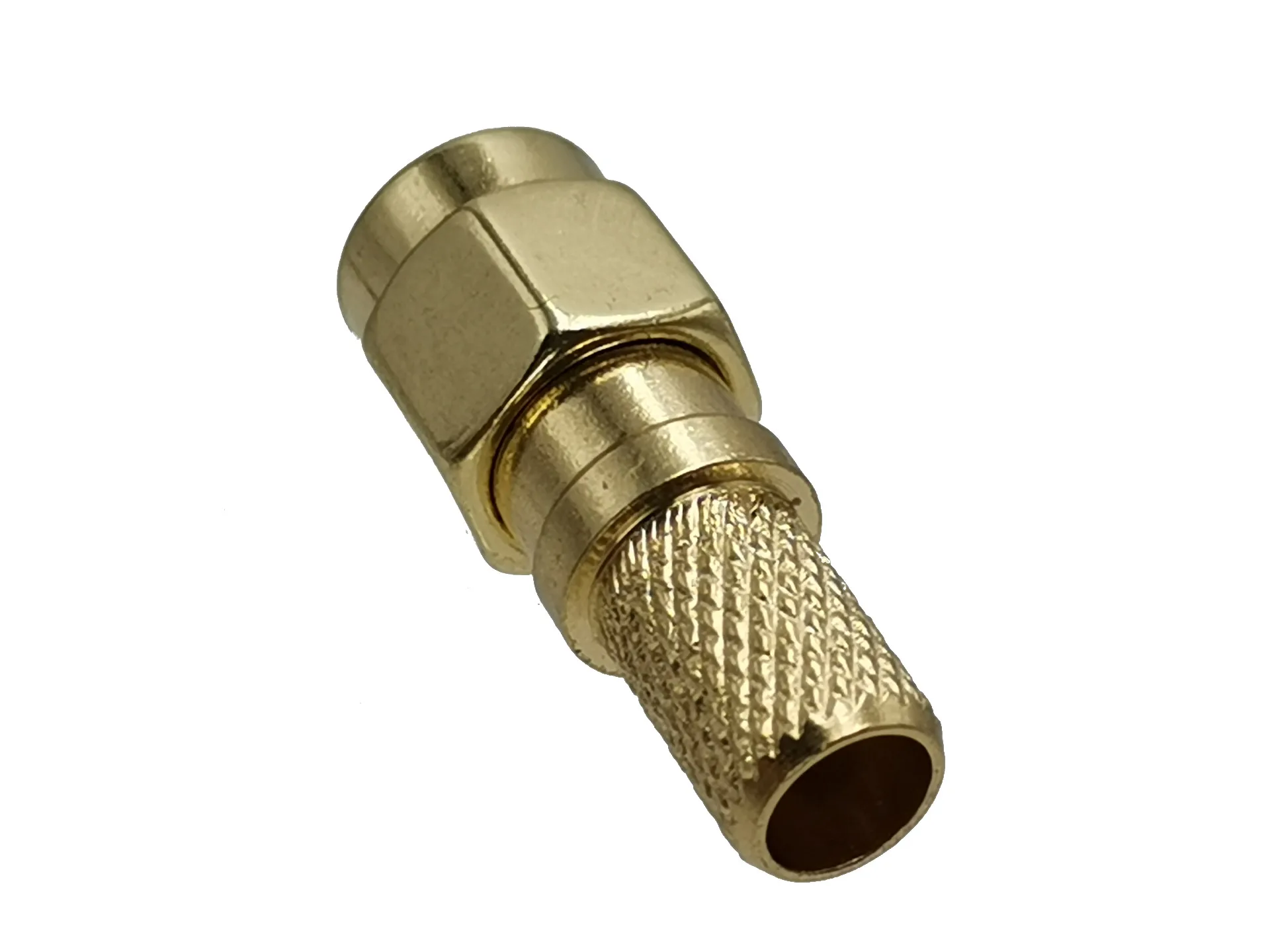 10pcs Spina maschio SMA a crimpare connettore RF per RG-8X LMR240 RG8X Cavo
