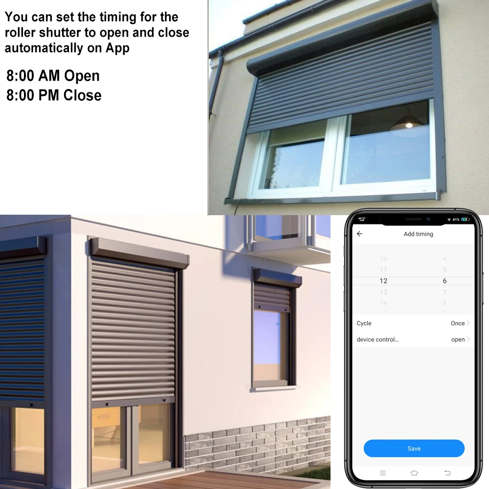 Interruptor inteligente para cortinas tuya eu zigbee, controle remoto com cortina de rolo, funciona com alexa e google home