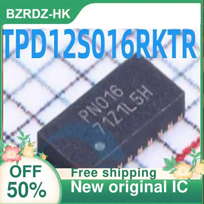 

10PCS TPD12S016RKTR TPD12S016 UQFN -24 PN016 New original IC