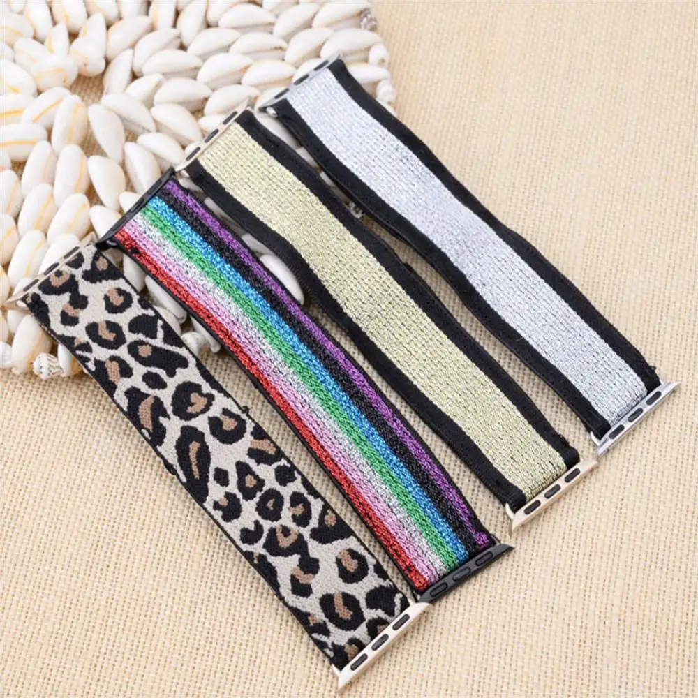 scrunchie Strap For apple watch band 45mm  44mm 49mm 41mm 40mm 38mm watchband  bracelet correa iwatch series ultra 8 7 6 se 5 3 