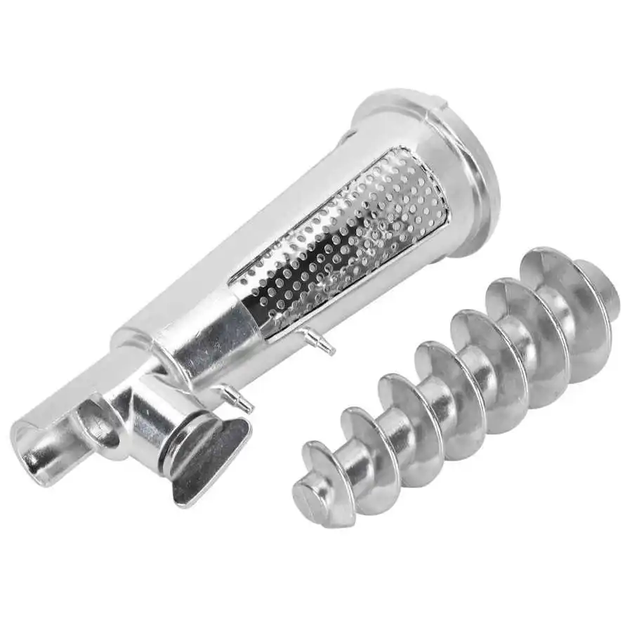 Meat Grinder Tomato Juicer Screw Shaft Filter Sleeve Baffle Accessories for Mixer Attachment Kitchen Juicer Parts