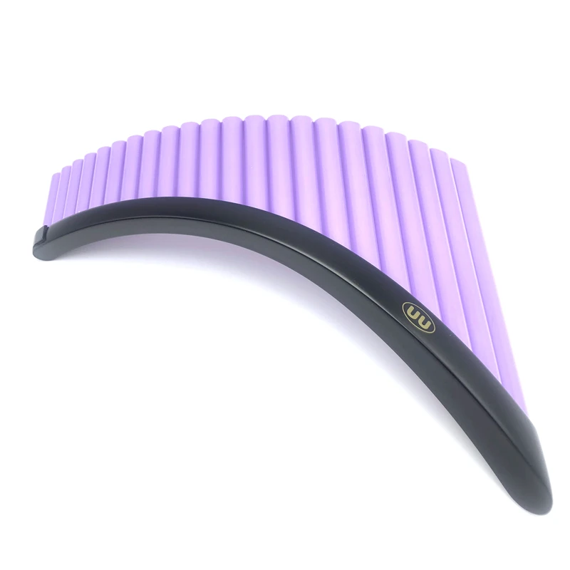 Panflute 22 Rohre ABS kunststoff Material Rumänien G Schlüssel Panflöte Flauta Musical Instruments 100% Neue Pan Xiao flöte mit tasche