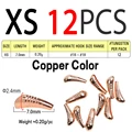 12 piezas de cobre XS