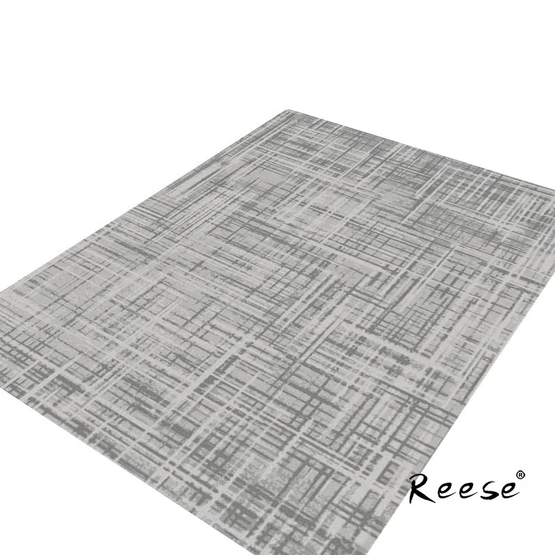 

Reese Cashmere Rug Large Size Plain And Elegant Stripes Carpet In The Living Room No Fade Customizable Washable Anti Slip Bottom