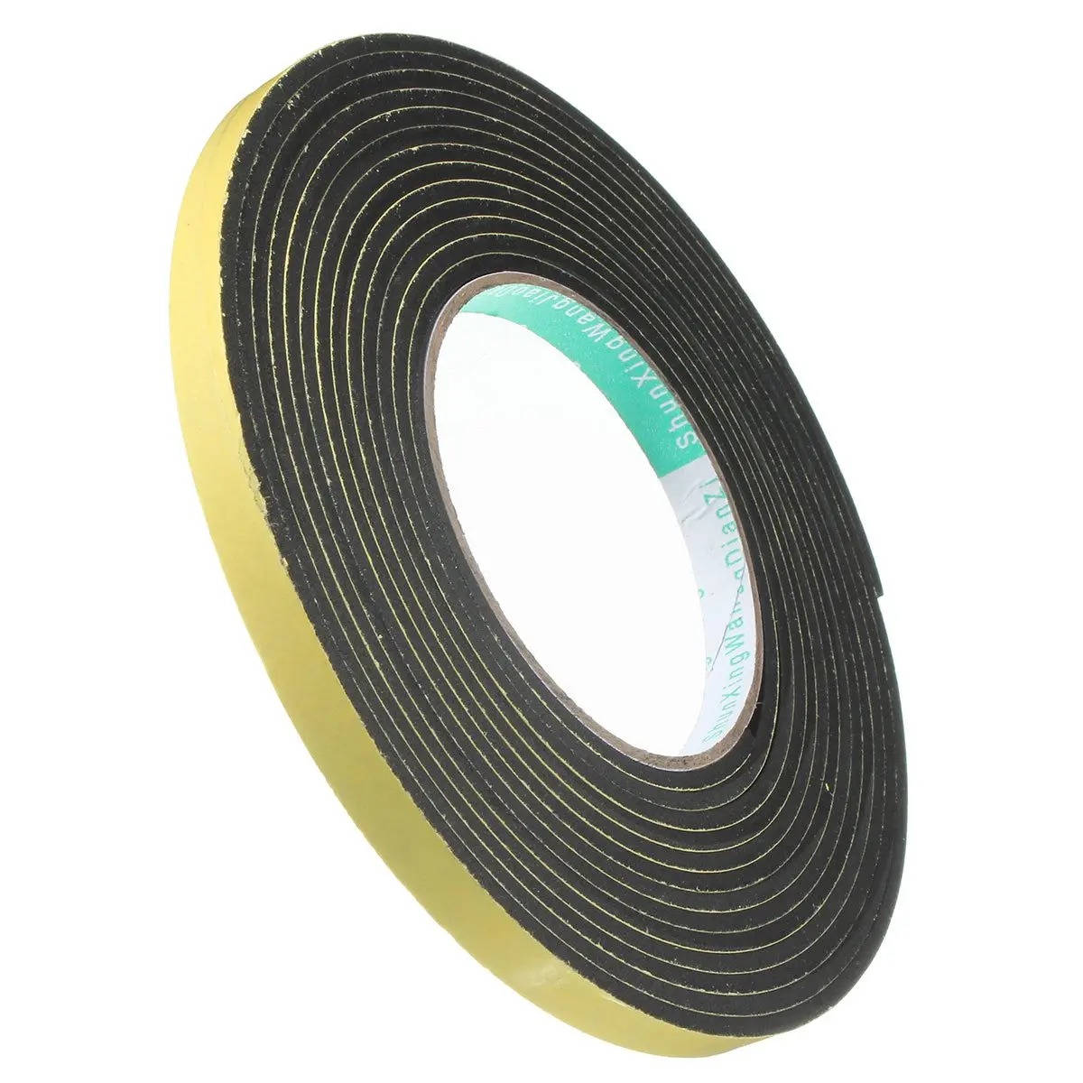 5M/10M Foam Sponge Single Sided Adhesive Rubber Strip Tape 2mm/3mm Waterproof Weather Stripping For Window Door Seal Strip