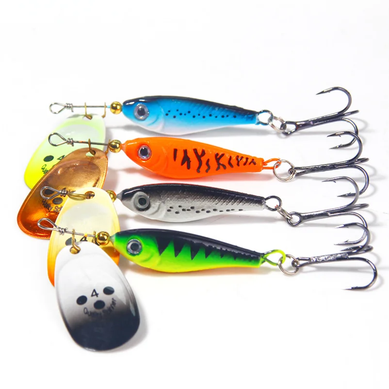 1PCS Rotating Sequins Metal VIB Vibration Bait Spinner Spoon Fishing Lures 11g15g 20g Jigs Trout Fishing Hard Baits Tackle Pesca