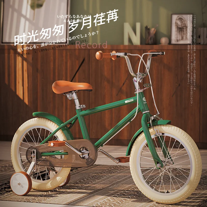 

WolFAce 5-9-11 Years Old Children's Bicycle For Boys And Girls 16/20 Inch Retro Bicycle Best Gift 2021 New Dropshipping