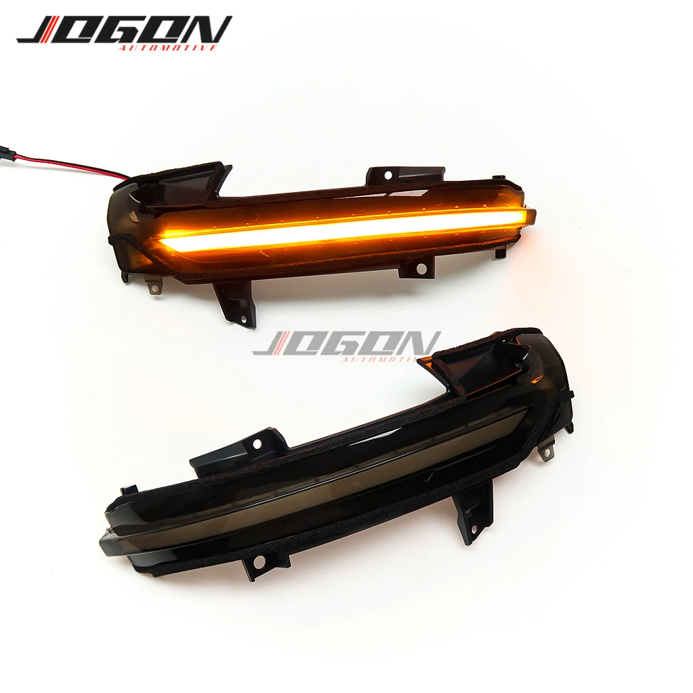 2 قطعة LED ديناميكية بدوره مصباح إشارة متتابعة الجانب مرآة مؤشر مصباح الوامض مكرر لنيسان سيرينا C27 09/2016-2020