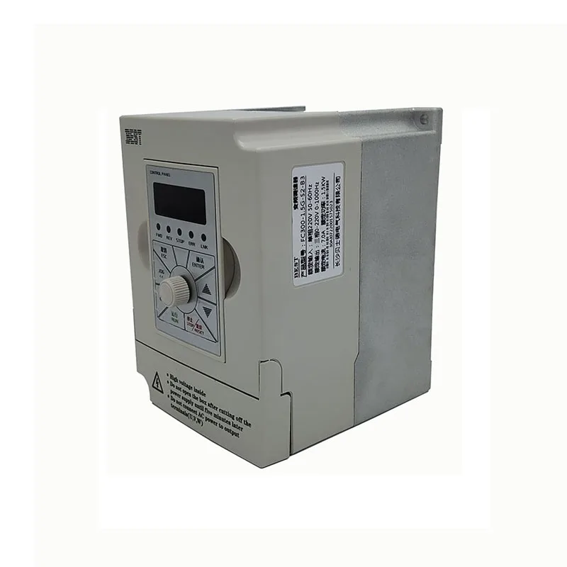 VFD العاكس 1.5KW220v العاكس FC300-1.5G-S2-B3 الناتج CNC محرك المغزل تنظيم سرعة VFD العاكس آلة الحفر