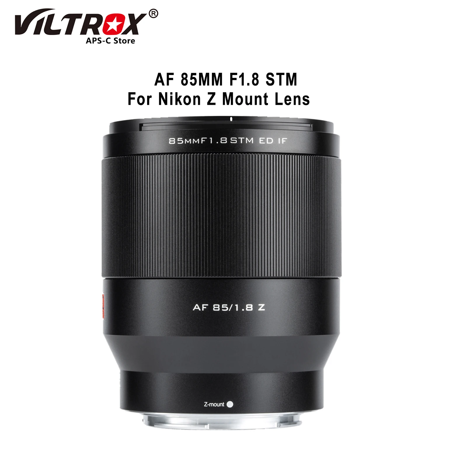 VILTROX 85mm F1.8 Nikon Z Lens Auto Focus Portrait Prime Lens Full Frame for Nikon Z Mount Camera Lens Z5 Z50 Z6 Z6II Z7II ﻿Z8