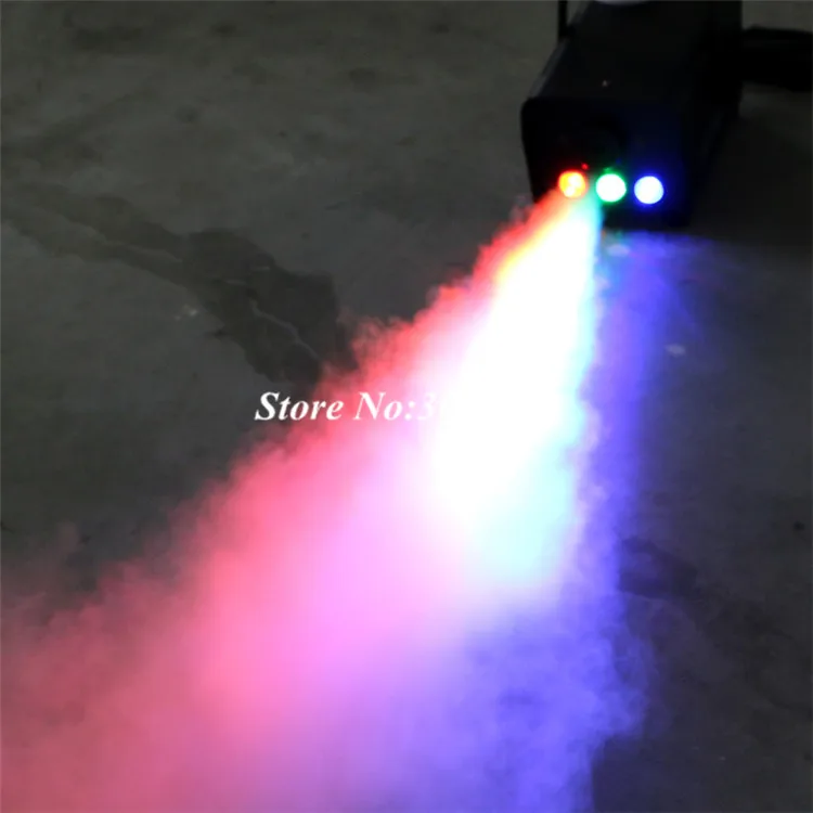 500W Mini Draadloze Afstandsbediening Led Rookmachine Rood Groen Blauw Gemengde Fog Machine Professionele Led Podium Auto Rook maker