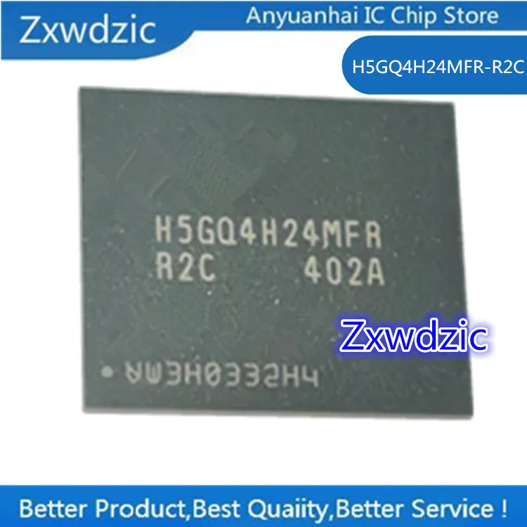 

2 шт., 100% Новые оригинальные бриллиантовые чипы памяти BGA H5GQ4H24MFR R2C