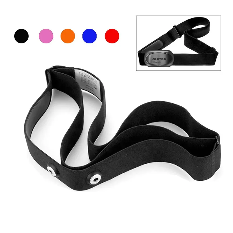 Elastic Sport Heart Rate Monitor Adjustable Chest Mount Belt Strap Bands Outdoor Fitness Equipment