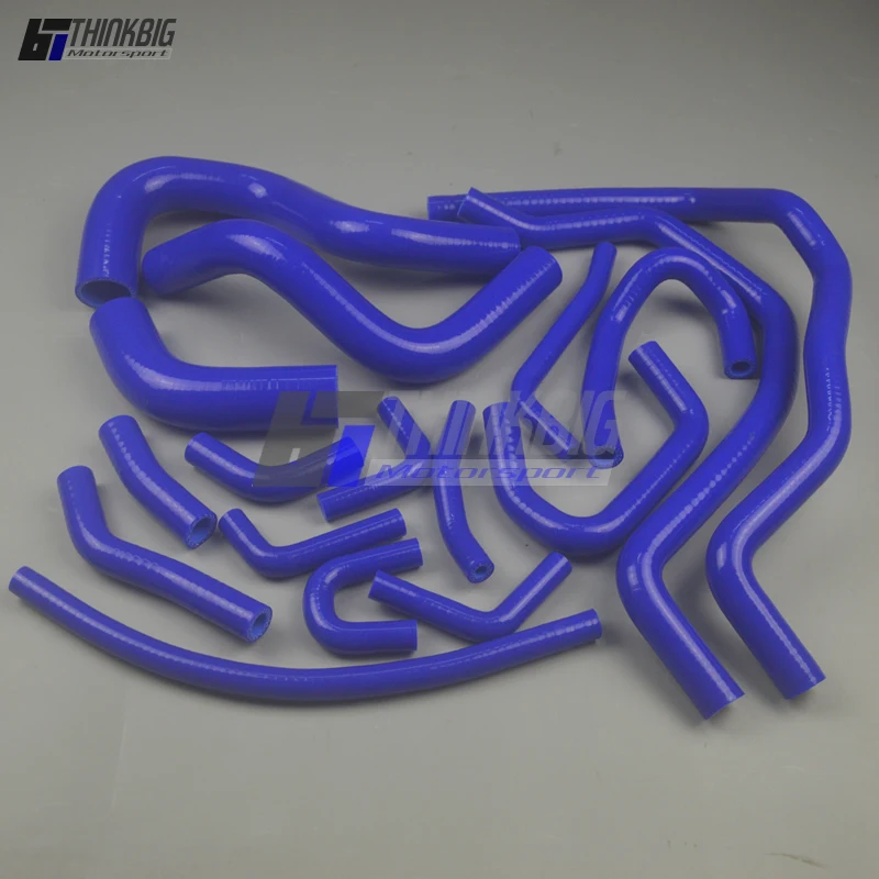 Silicone Radiator Hose Kit For 2012-2019 Suzuki Swift Sport ZC32S 1.6L M16A (17pcs)