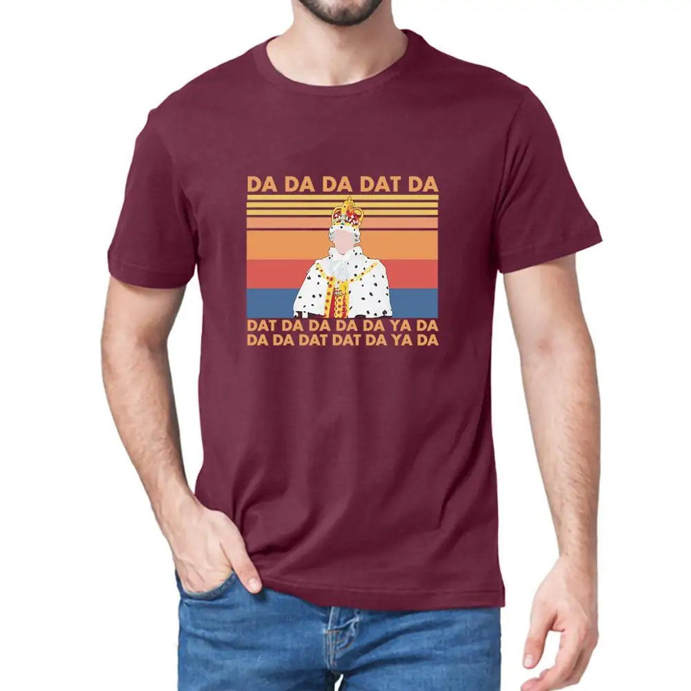 King George Hamilton Chorus Da Da Da Dat Da Vintage Funny Men short sleeve T-Shirt Cotton Gift women top tee Unisex soft T-shirt