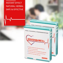 High Blood Pressure Treatment Patch Hypertension Medicine Cure Chinese Acupoints Medical Plaster