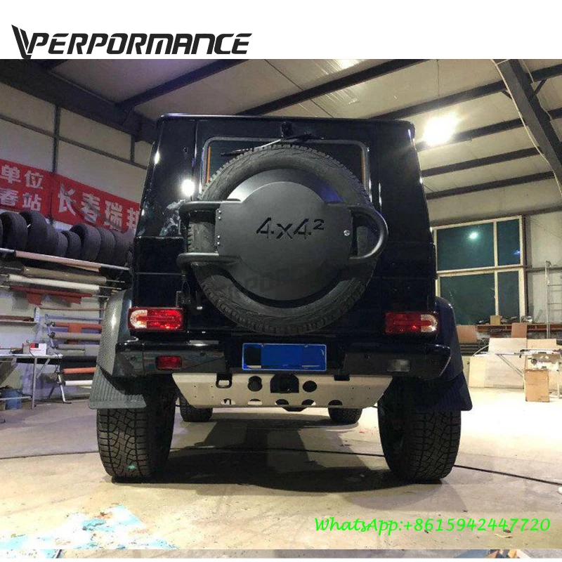 

W463 wheel cover rack for G500 G550 G63 G65 dry carbon 4X4 Spare tire Rack all W463