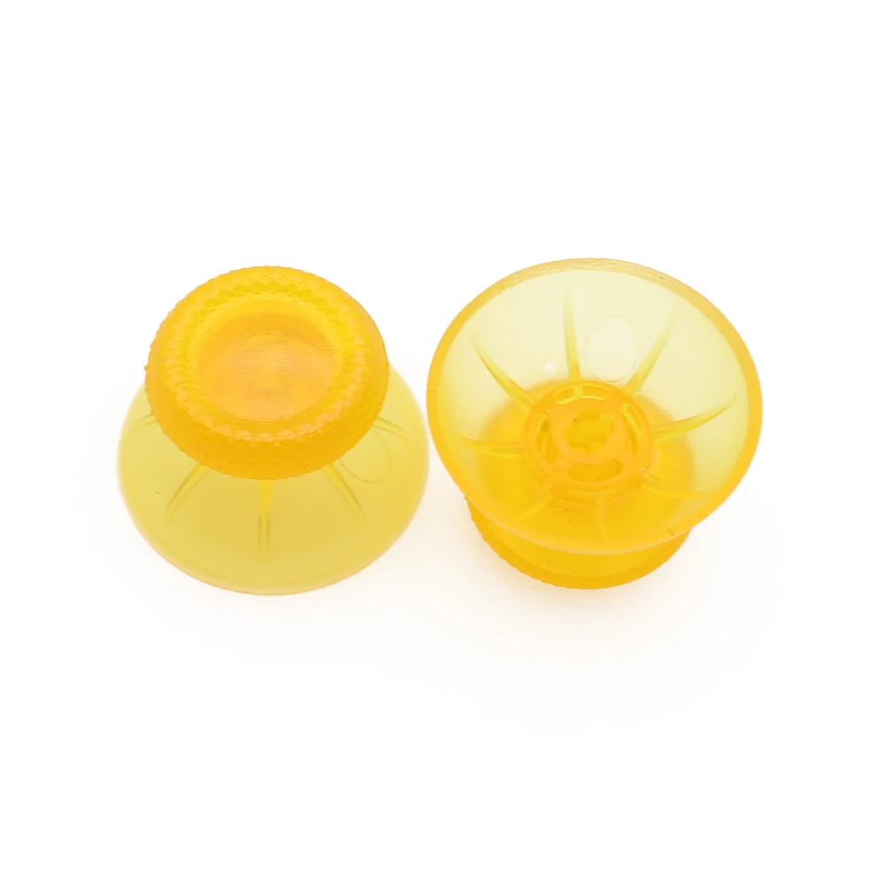 2pcs For Sony PS5 ps5 Controller Thumbstick Cover Transparent Clear 3D Analog Joystick Stick Module Mushroom Cap