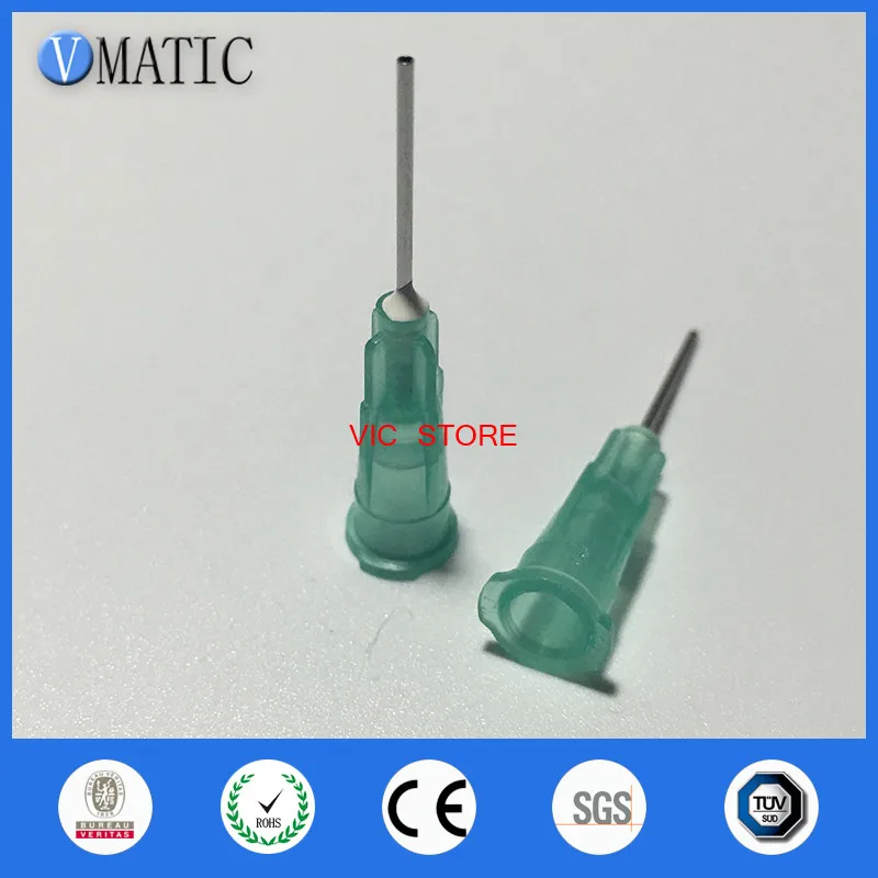 Free Shipping 21G High Quality Pinhead Syringe Needle 0.5'' Metal Pinhead Glue Dispensing Needle 1/2 Inch