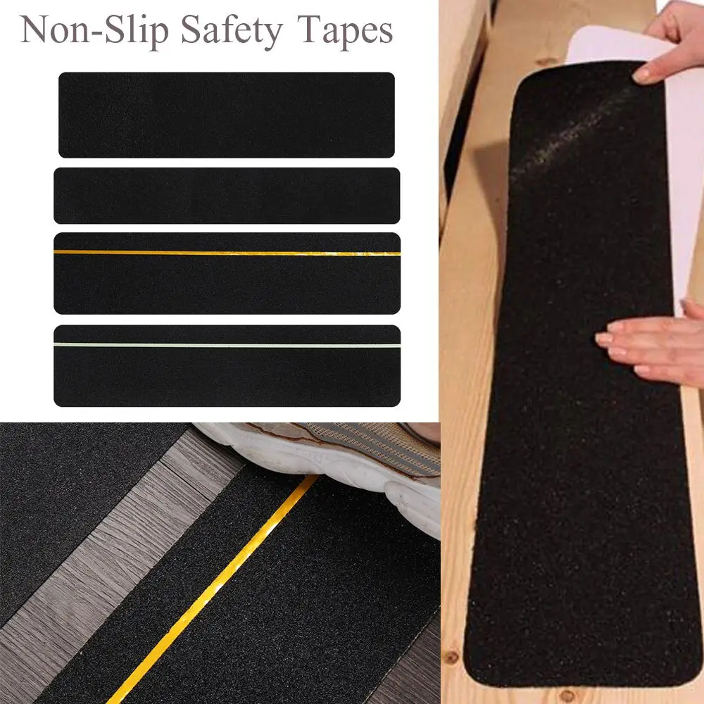 Non-Slip Safety Step Tapes Bathroom Anti-skid Mat Skateboard Stair Treads Self-Adhesive Stickers Marking Barrier Safety Caution view 4