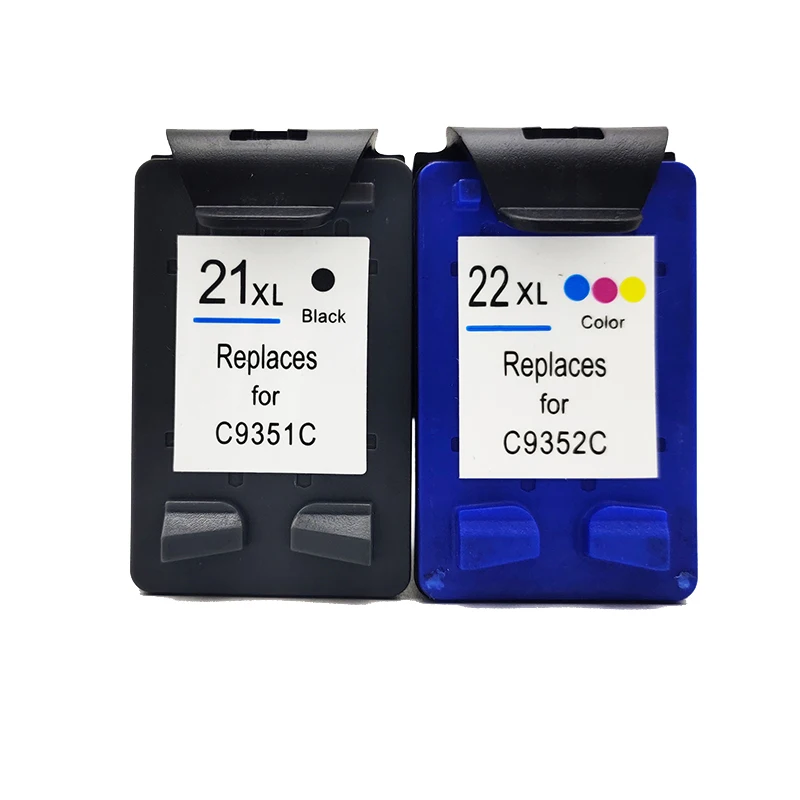 einkshop Ink Cartridge for hp 21 22 XL Replacement For hp 21 HP21 Deskjet F300 F380 380 F2180 F2200 F2280 F4180 D2300