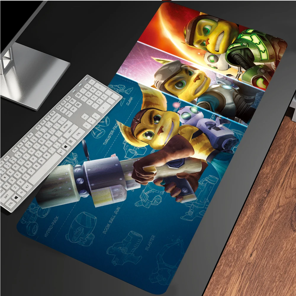 

High Quality Ratchet and Clank Rift Apart Laptop Computer Mousepad Free Shipping Large Mouse Pad Keyboards Mat