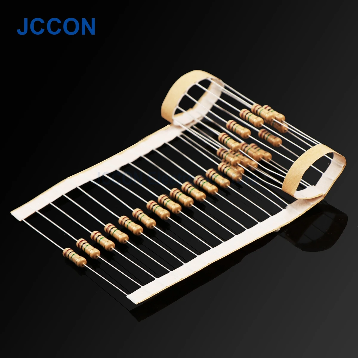 300Pcs 1W 1K~820K Carbon Film Resistor Assorted Kit 30Values x 10Pcs=300Pcs Sample Kit Color Ring Resistance