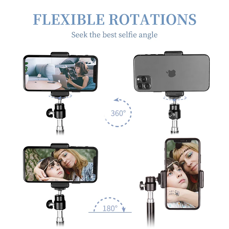 SH zdjęcie Selfie statyw oświetleniowy dla aparat telefoniczny ze zdalnym klips do telefonu Bluetooth dla akcesoria do studia fotograficznego Youtube na żywo