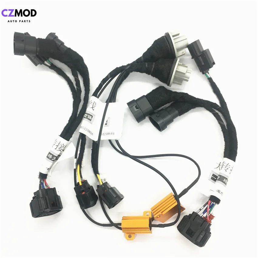 

Car Headlight Modification Upgrade Special Car Wiring Harness For Honda 19-21 VEZEL From Halogen To LED Play And Plug