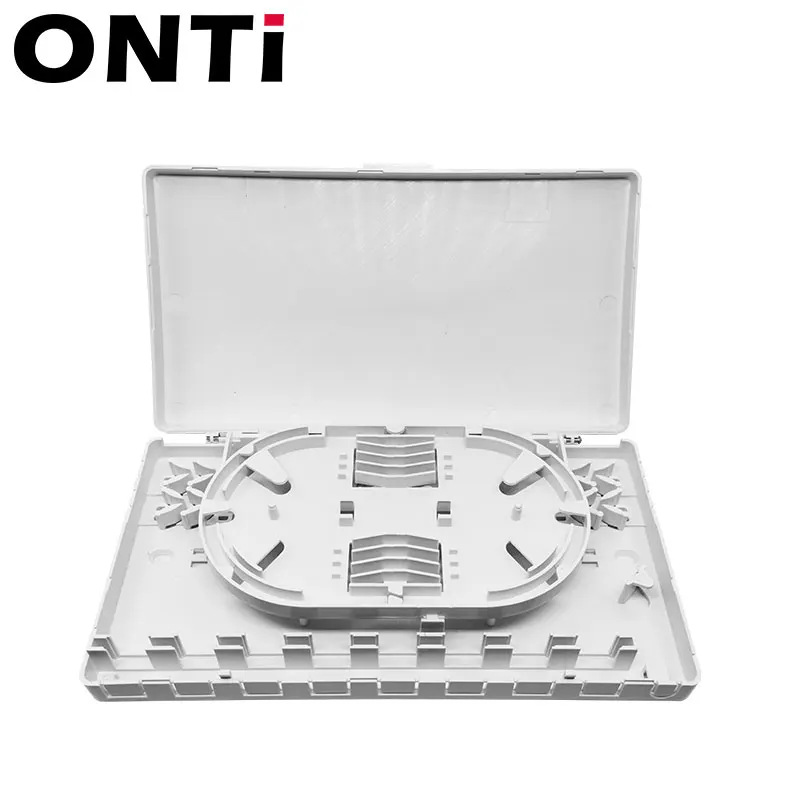 Imagem -03 - Onti-optical Terminal Junction Box Fiber Optical Terminal Box8-port Fiber Panel Box Desktop Place sc fc lc Adaptadores para Ftthfttofttd Pcs por Lote