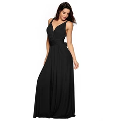 Sexy feminino multiway wrap conversível boho maxi clube vestido bandagem vestido longo festa de damas de honra infinity longue femme