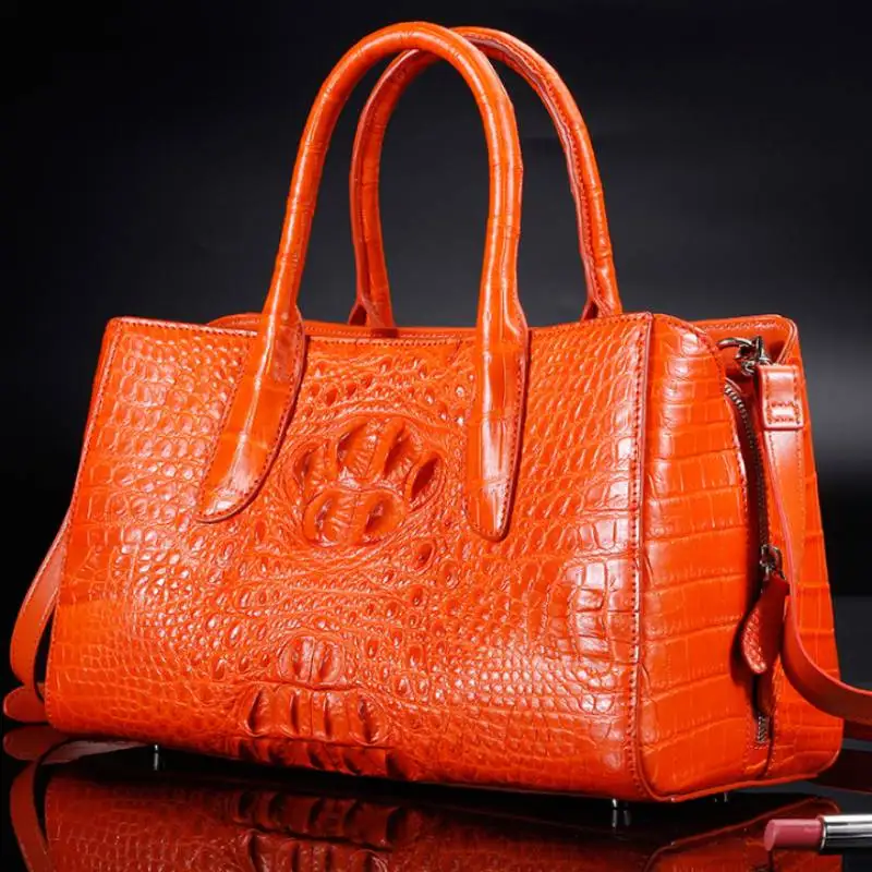 

ourui true leather female women handbag Genuine leather Rome package Female bag women bag