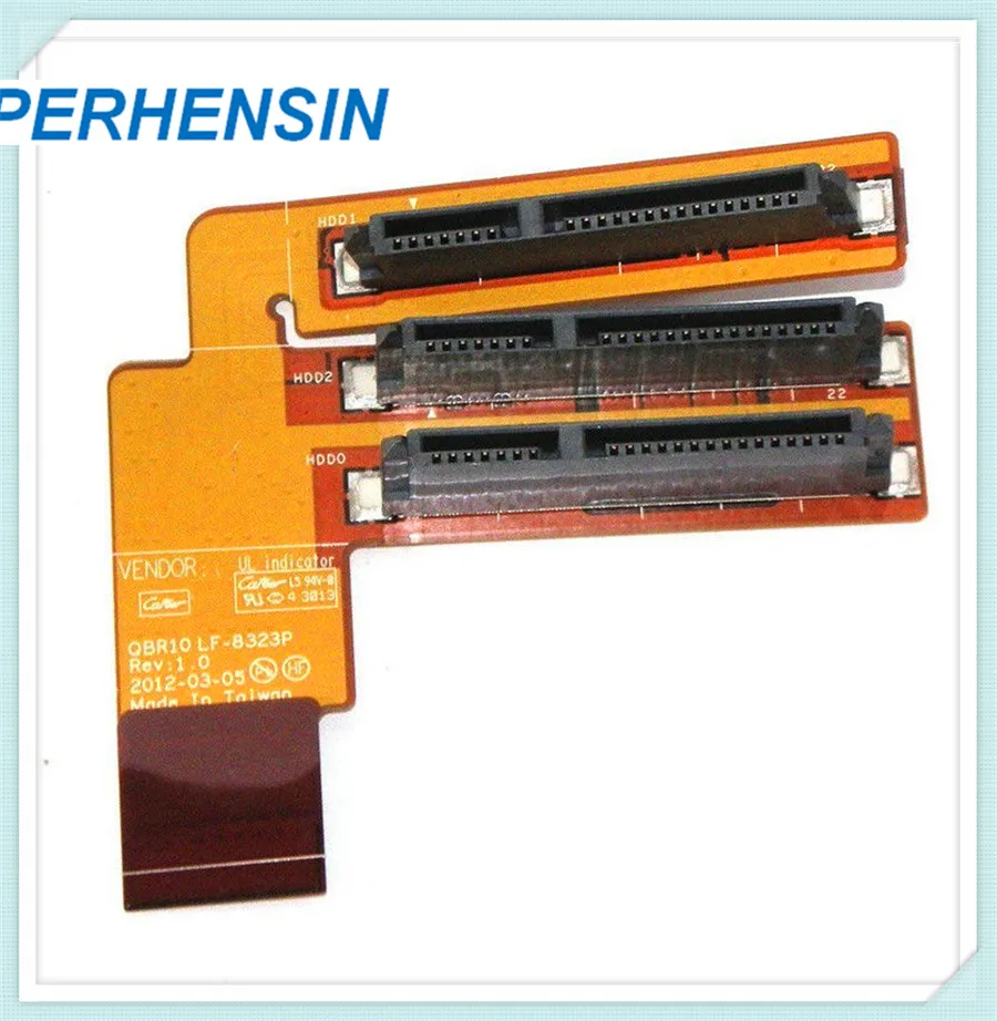 FOR Dell FOR Alienware M18x R2 Hard Drive HDD Flat Flex Cable Connector QBR10 LF-8323P