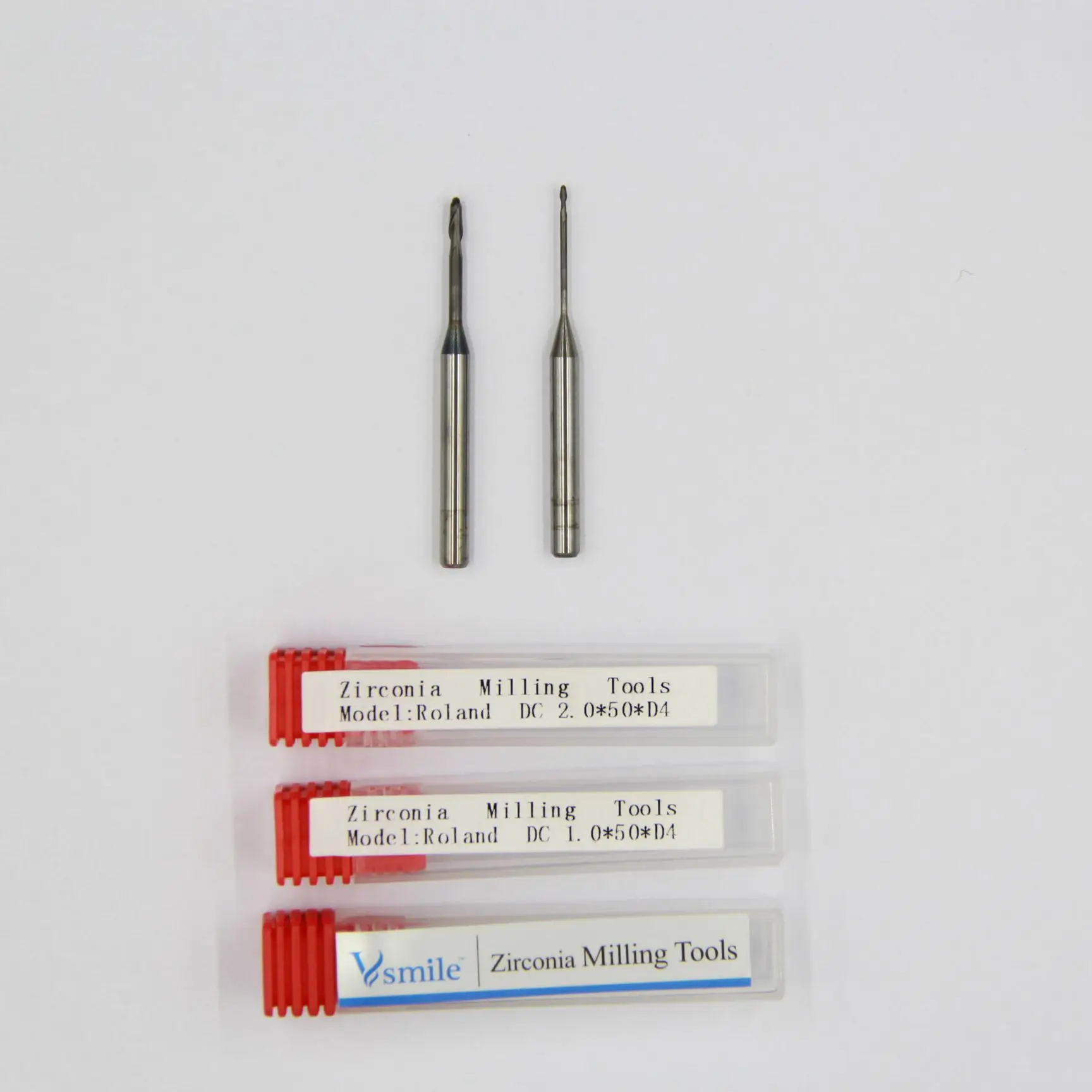 Diamond Coating Burs for CAD CAM Milling Machine Roland dwx50/52D to Mill PMMA/WAX in Dental Laboratory