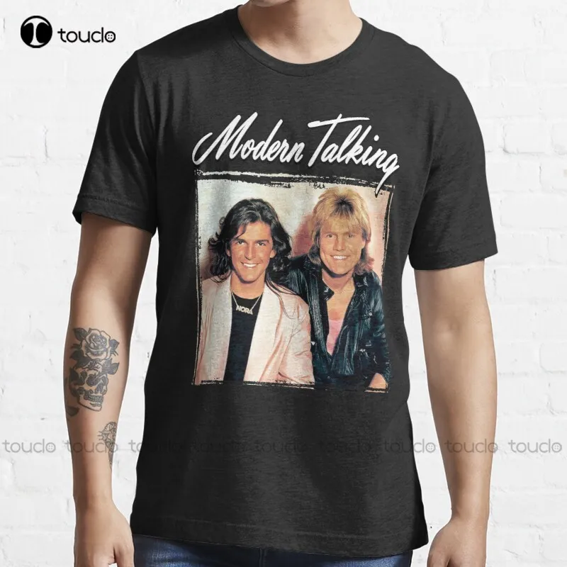 New Modern Talking Band T-Shirt Cotton Tee Shirt