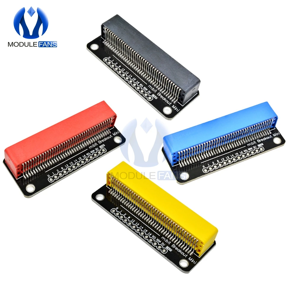 For BBC Micro:bit Breakout Breadboard Adapter Plate Breakout Mini Module Microbit Development Expansion Board