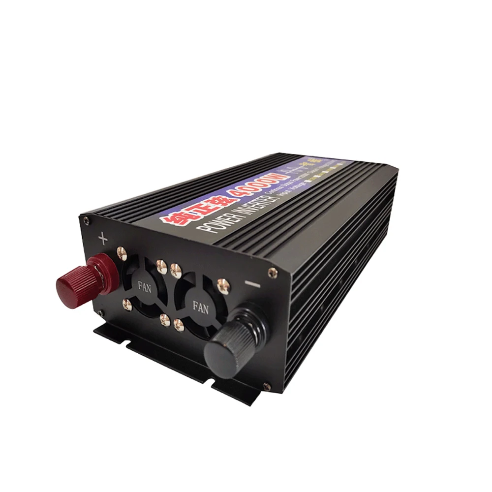 Imagem -03 - Inversor de Onda Senoidal Pura 2000w 3000w 4000 Micro Carros Inversor Conversor dc 12v 24v para ac 220v Tensão Solar Inversores Conversores