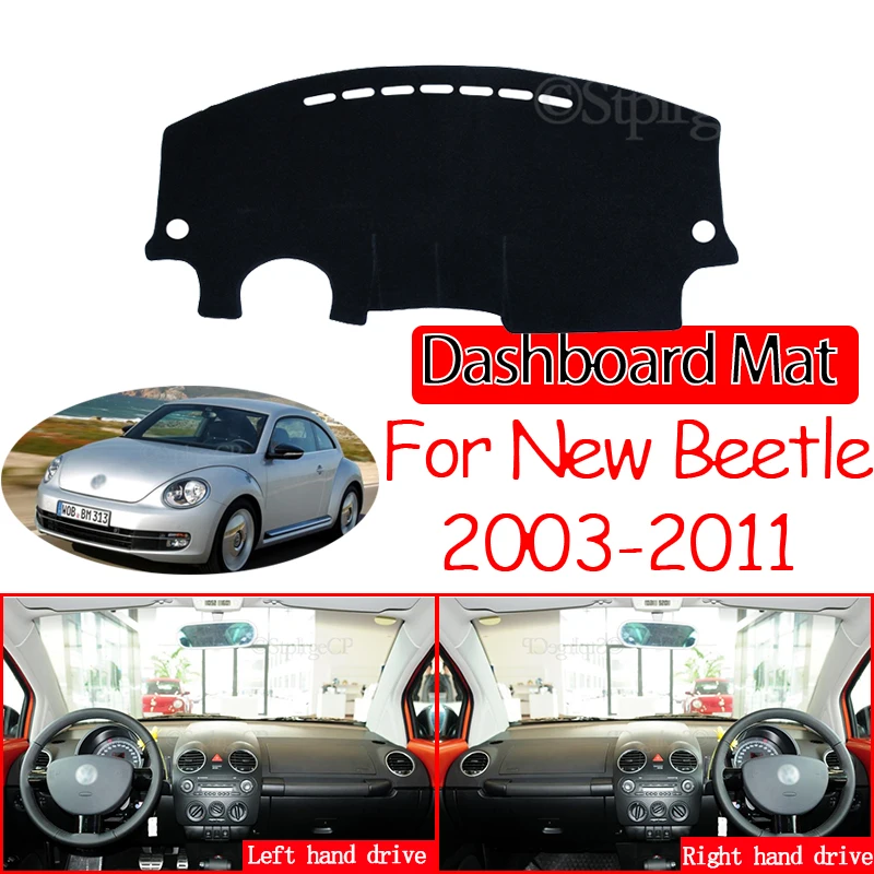 for Volkswagen VW New Beetle 2003~2011 Beetle A5 Anti-Slip Mat Dashboard Cover Pad Sunshade Dashmat Carpet Accessories 2006 2008