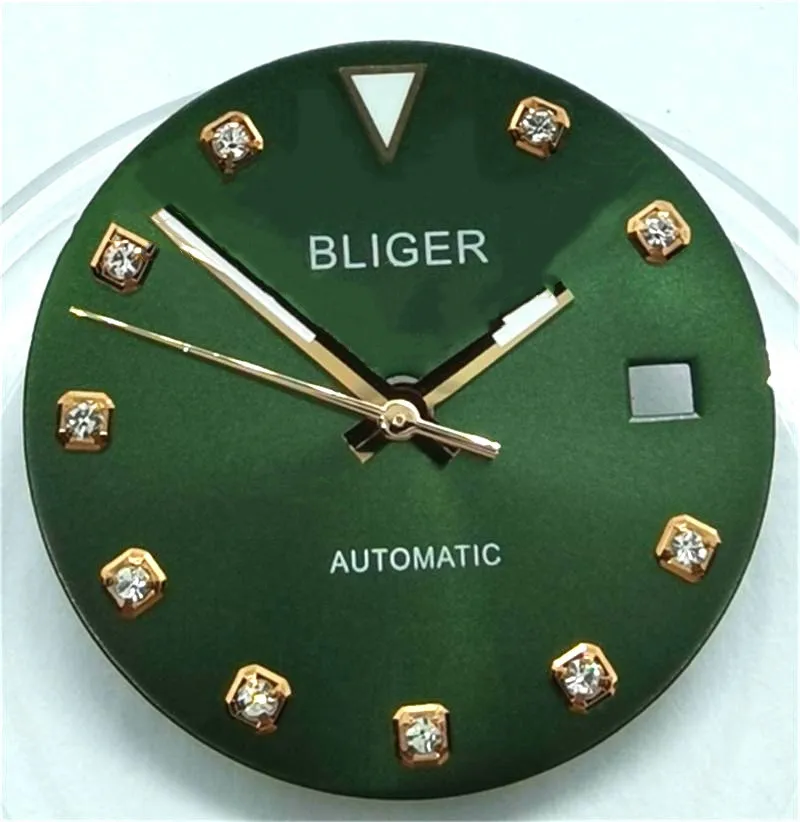 BLIGER 29.2mm advanced watch accessories new dial men's watch night plate, suitable for Eta 2824/2836 Miyota 8215/8205/821a