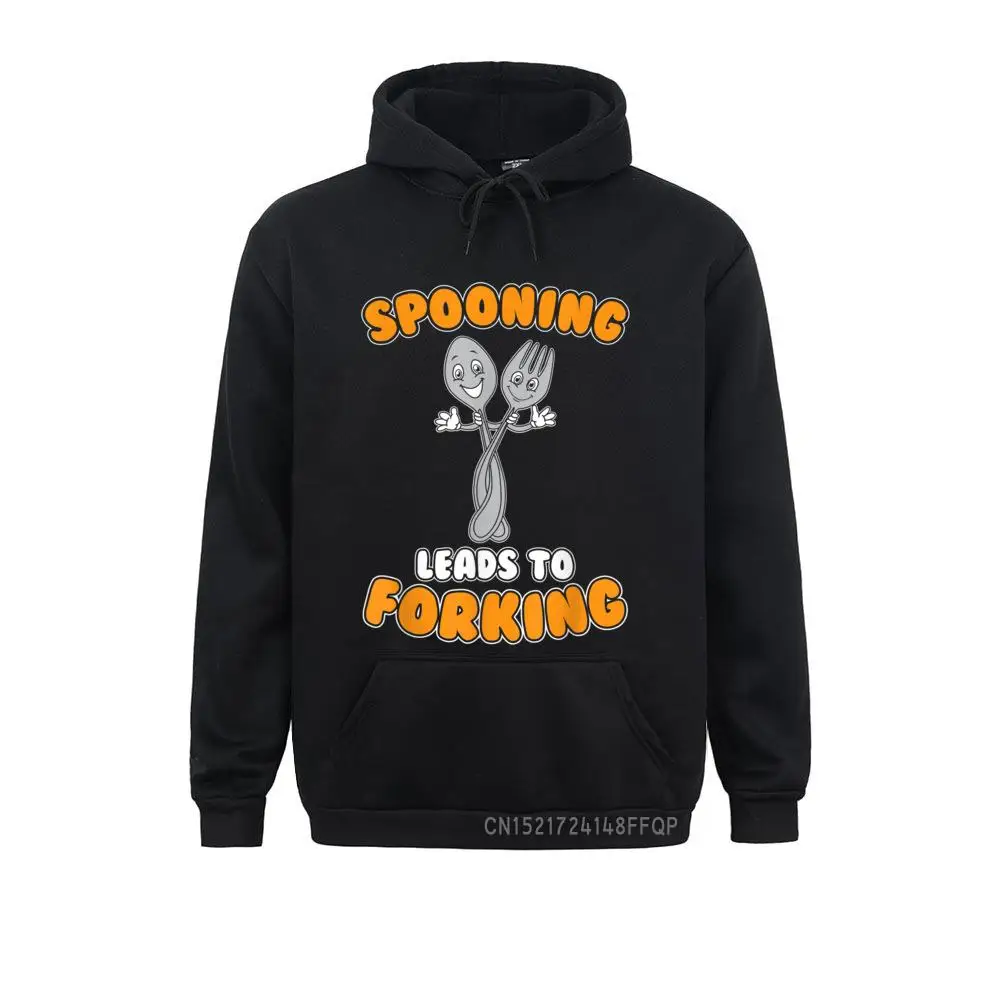 

Funny Pullovers Spooning Leads To Forking Hoodies Thanksgiving Day Funny High Street Long Sleeve Men Sweatshirts Gift Clothes